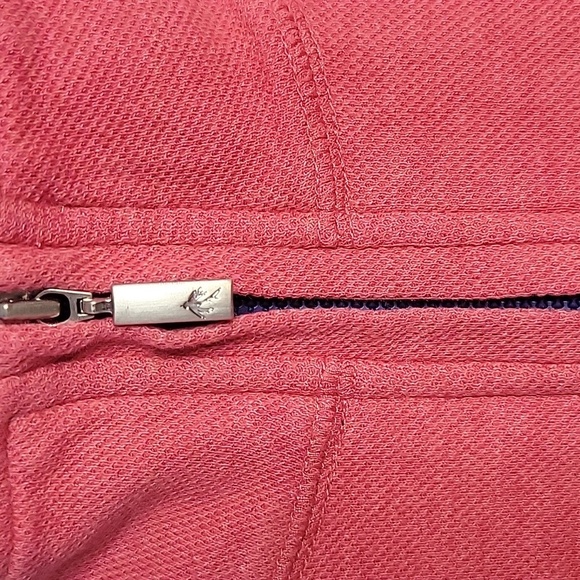 ORVIS Red 1/4‎ Zip Men's Sweatshirt Medium - Picture 3 of 7